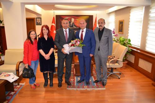 İL EMNİYET MÜDÜRÜMÜZE ZİYARETTE BULUNDUK